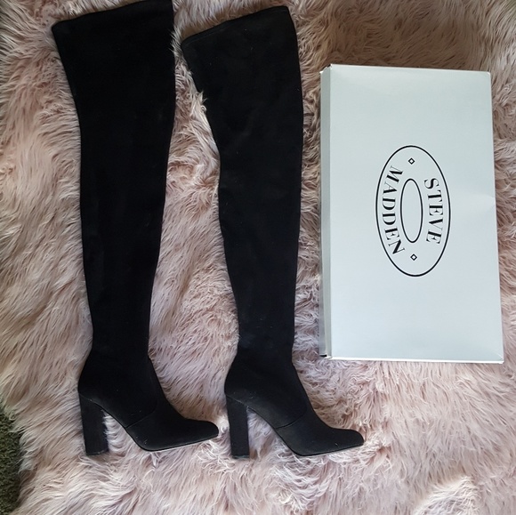 steve madden ezra thigh high boot